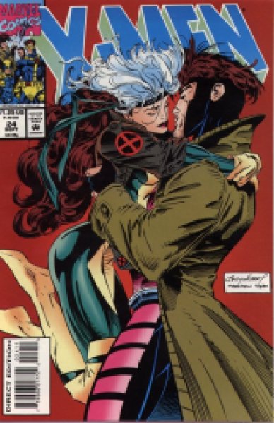 Rogue and Gambit cover X-men Marvel Comics